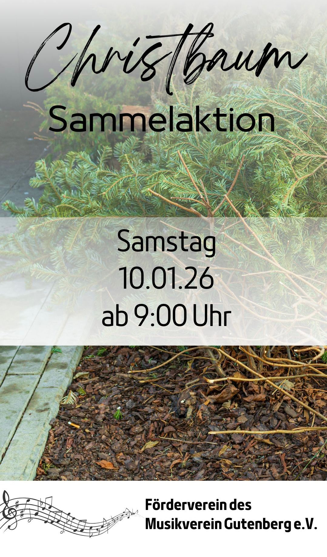 Christbaumsammeln 2026